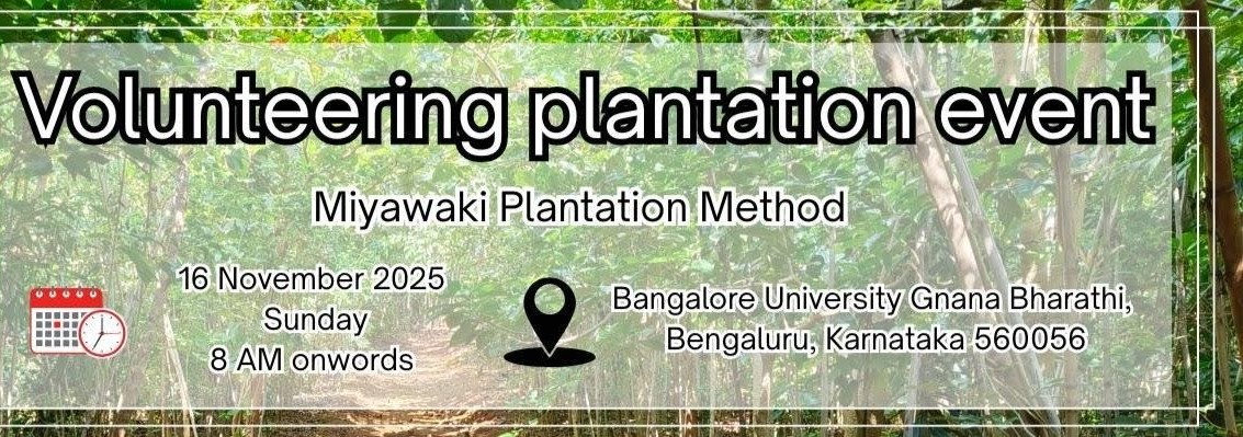 🌱 Volunteering Plantation Event - Miyawaki Method 🌱